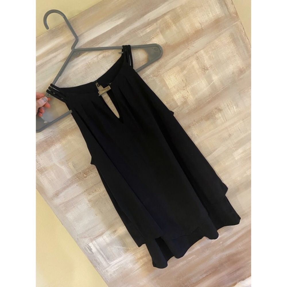 WHBM Sleeveless Matte-Jersey Knit Top - Picture 5 of 10